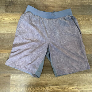 Lululemon Shorts Men’s Medium Grey THE Short 9” Linerless 2020 Training FLAW